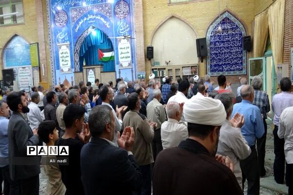 برگزاری نماز عبادی سیاسی جمعه در شهر جوادآباد