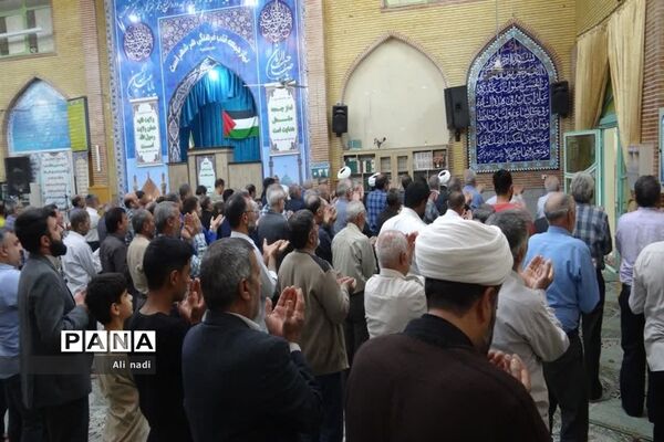 برگزاری نماز عبادی سیاسی جمعه در شهر جوادآباد