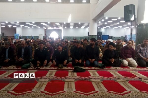 حمایت از فلسطین در نماز جمعه شهرستان شهریار