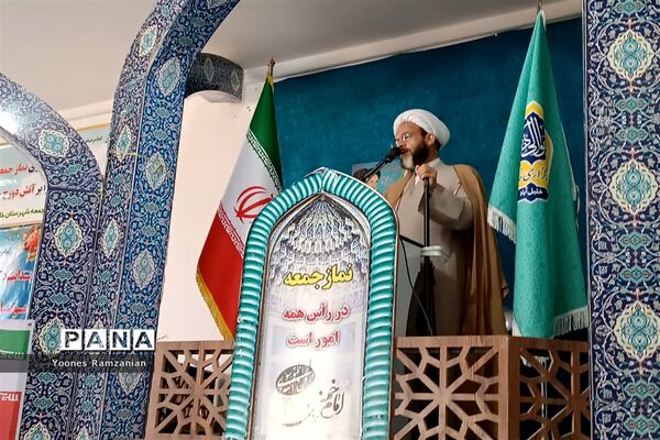 برگزاری نماز عبادی سیاسی جمعه درشهرستان خلیل‌آباد