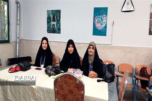 حضور دانش‌آموزان دختر منتخب خراسان شمالی در اختتامیه کشوری جشنواره فرهنگی هنری امید فردا
