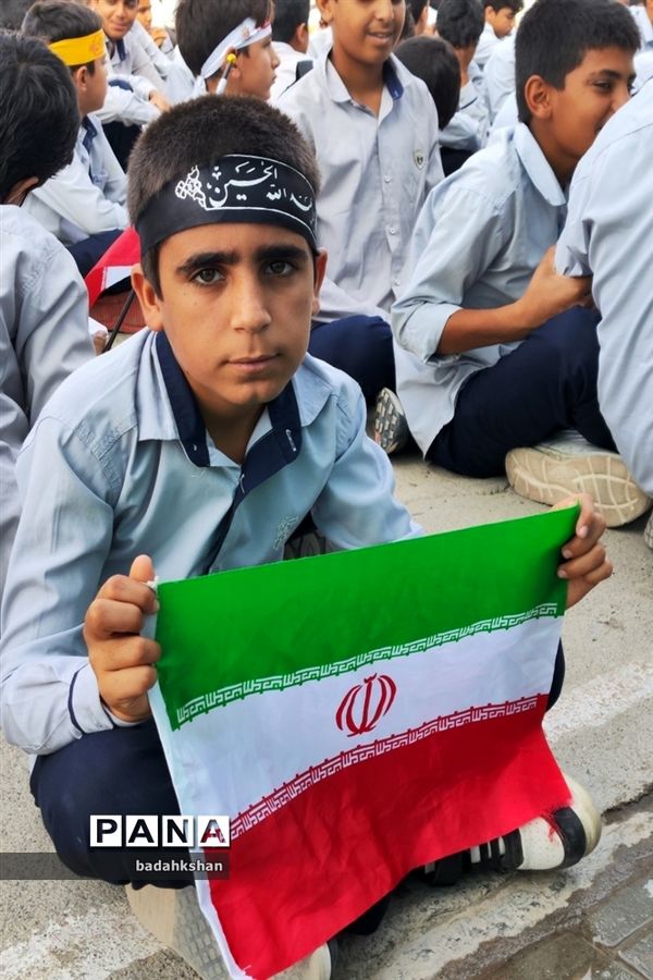 حمایت دانش‌آموزان عشایری از کوکان غزه