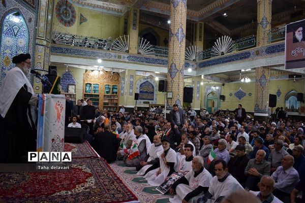 مردم ورامین در شصتمین سالگرد قیام ۱۵ خرداد حماسه‌ آفریدند