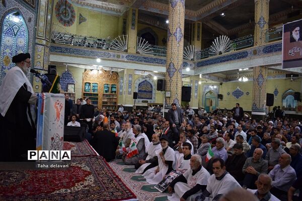 مردم ورامین در شصتمین سالگرد قیام ۱۵ خرداد حماسه‌ آفریدند