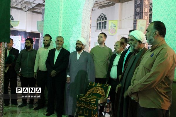 محفل شعر آیینی امام رضایی در امامزاده حضرتین