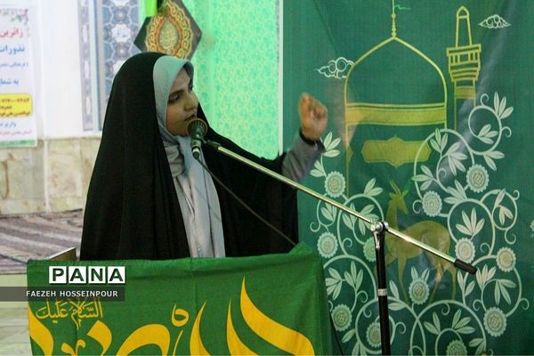 محفل شعر آیینی امام رضایی در امامزاده حضرتین