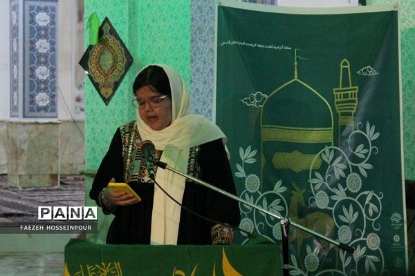 محفل شعر آیینی امام رضایی در امامزاده حضرتین