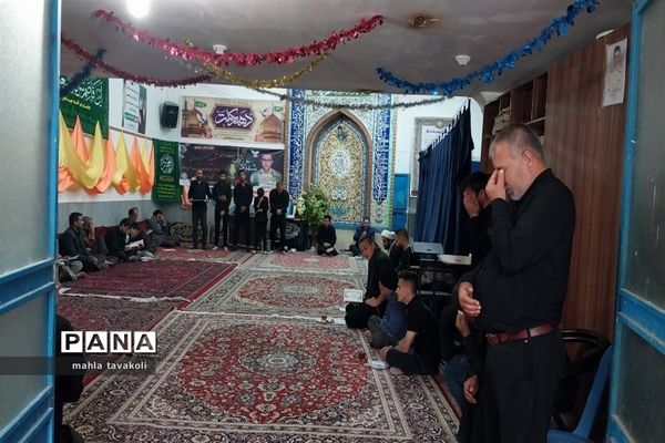 مراسم ختم و تجلیل شهید‌مرزبانی ناصر حیدری دژ در حسینیه حضرت ابوالفضل(ع)