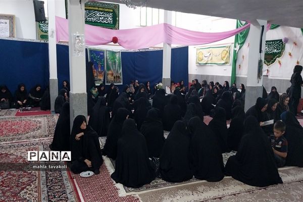 مراسم ختم و تجلیل شهید‌مرزبانی ناصر حیدری دژ در حسینیه حضرت ابوالفضل(ع)