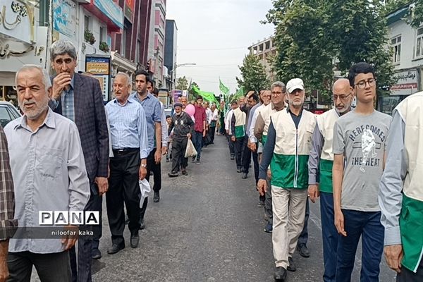 کاروان شادی به‌مناسبت ولادت امام رضا(ع) در قائمشهر