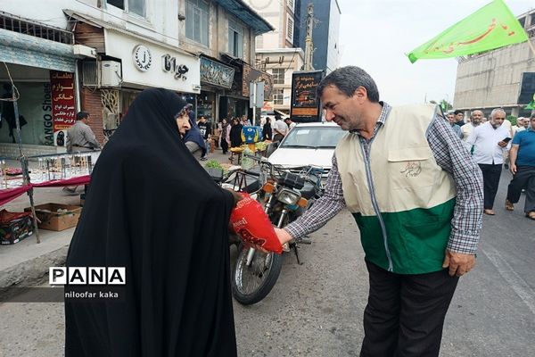 کاروان شادی به‌مناسبت ولادت امام رضا(ع) در قائمشهر