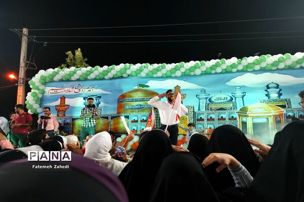 اجرا سرود همگانی به‌مناسبت میلاد امام رضا (ع)