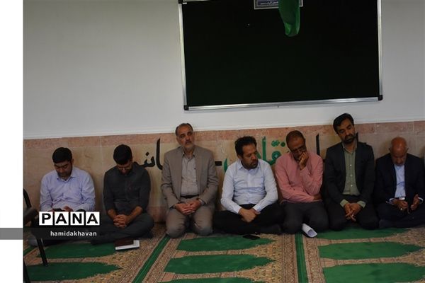 حضور خدام حرم رضوی درهنرستان کارو دانش الزهرای بهاباد