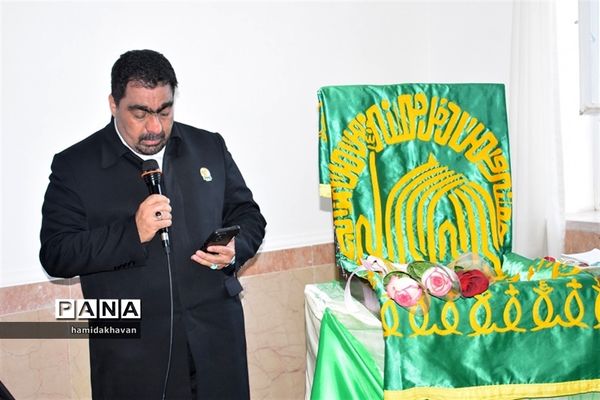 حضور خدام حرم رضوی درهنرستان کارو دانش الزهرای بهاباد