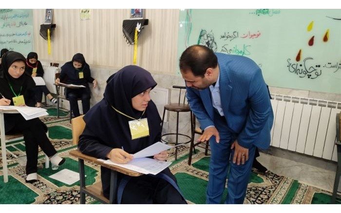 بازدید وزیر آموزش و پرورش از حوزه برگزاری امتحانات نهایی در مشهد