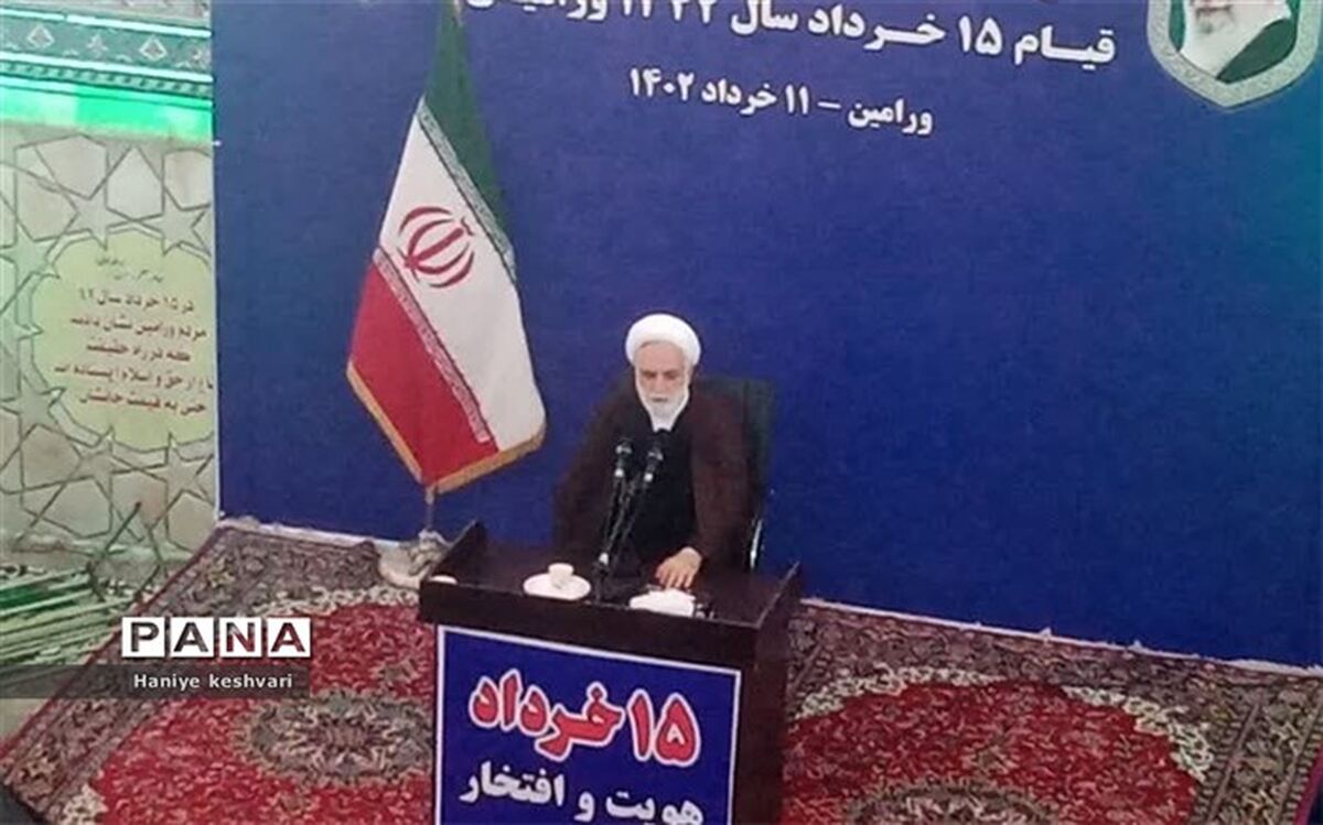قیام 15 خرداد مردم ورامین، قیامی مردمی در دفاع از مرجعیت و ولایت بود