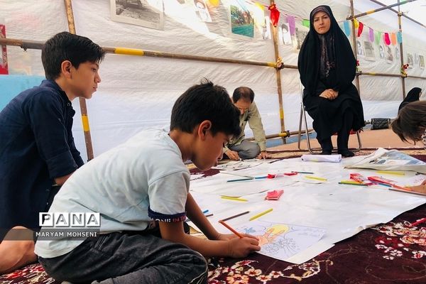 موکب‌های پذیرایی مراسم رحلت امام خمینی(ره) در مسیر پیاده‌روی  حرم امام خمینی(ره)