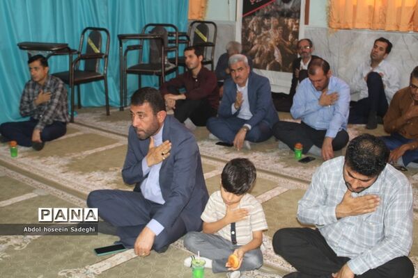 مراسم بزرگداشت سالگرد ارتحال امام خمینی (ره)  در اداره  کل آموزش و پرورش استان بوشهر