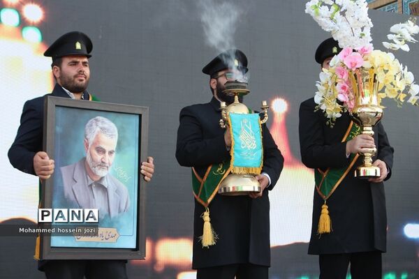 گردهمایی طلایه‌داران ساخت صحن و شبستان حضرت زینب کبری (س) در کربلا