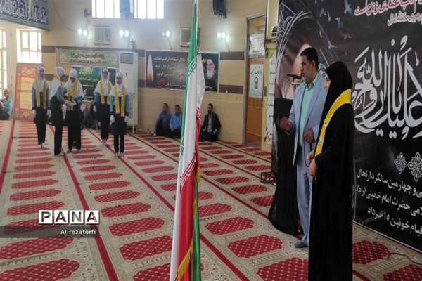 مراسم ارتحال حضرت امام خمینی (ره)در دشت آزادگان