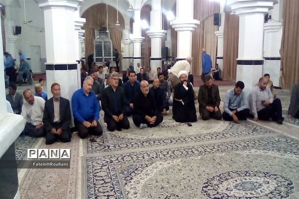 برگزاری مراسم ارتحال امام خمینی (ره) در شهرستان خلیل آباد