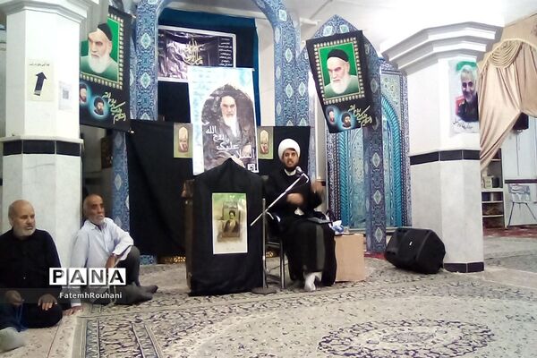 برگزاری مراسم ارتحال امام خمینی (ره) در شهرستان خلیل آباد