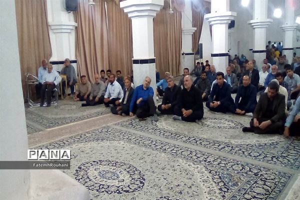 برگزاری مراسم ارتحال امام خمینی (ره) در شهرستان خلیل آباد