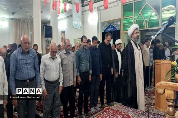 مراسم ارتحال امام خمینی(ره) و یادواره ۴۶ شهید محله‌ مسجد امام رضا(ع) در کاشمر