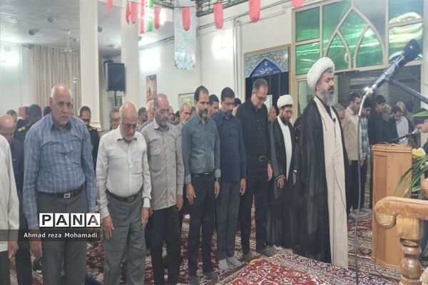 مراسم ارتحال امام خمینی(ره) و یادواره ۴۶ شهید محله‌ مسجد امام رضا(ع) در کاشمر
