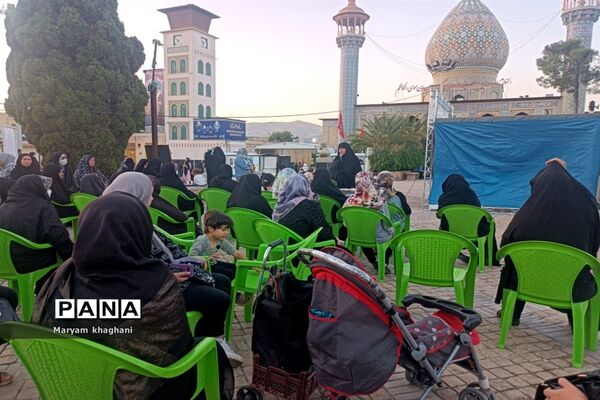 بر‌پایی موکب دختران مکتب روح‌الله در شیراز