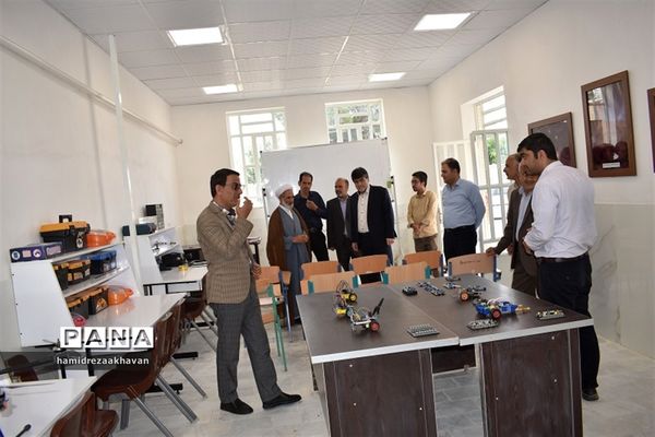 افتتاح کارگاه رباتیک و نجوم پژوهش‌سرای دانش‌آموزی شهرستان بهاباد