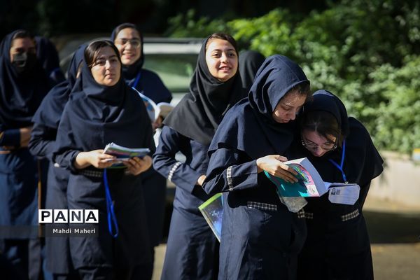 امتحانات نهایی مقطع متوسطه در قاب  تصویر