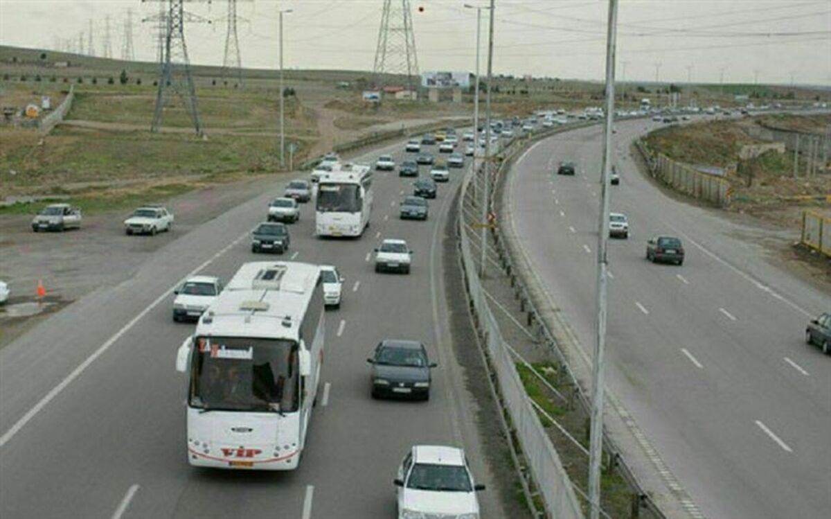 امکان تردد جایگزین از محور قدیم امامزاده هاشم در هراز 
