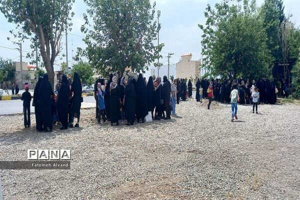 اردوی دانش‌آموزان شهر آوه در قم