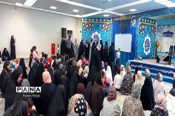 اردوی دانش‌آموزان شهر آوه در قم