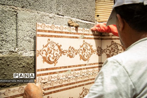 برگزاری اردوی جهادی «دو جبهه یک جهاد» بسیج دانشجویی دانشگاه فرهنگیان یزد در شهرستان خاتم