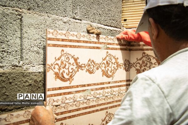 برگزاری اردوی جهادی «دو جبهه یک جهاد» بسیج دانشجویی دانشگاه فرهنگیان یزد در شهرستان خاتم