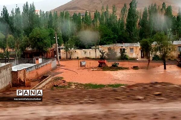 وقوع شدید سیل در برخی از روستاهای شهرستان فیروزکوه