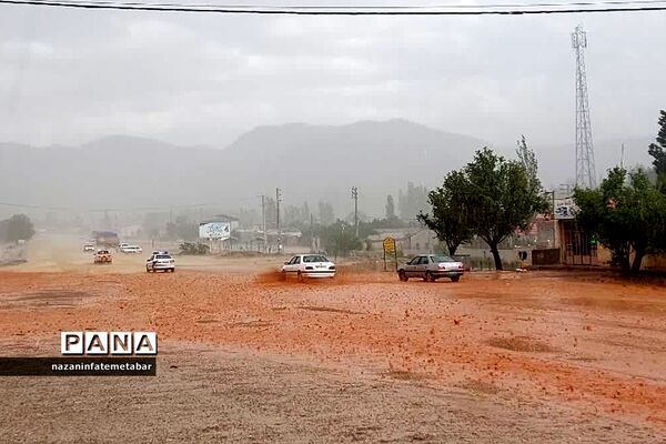 وقوع شدید سیل در برخی از روستاهای شهرستان فیروزکوه