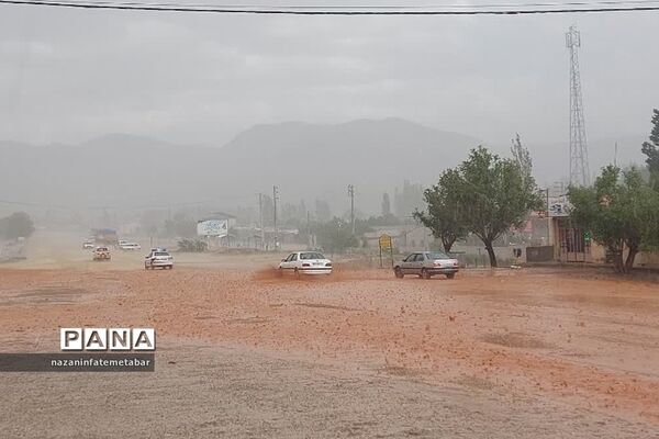 وقوع شدید سیل در برخی از روستاهای شهرستان فیروزکوه