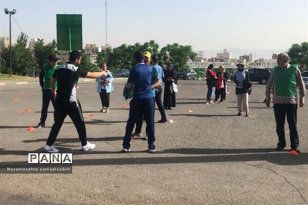 ورزش صبحگاهی خانوادگی در شهرستان‌ قرچک