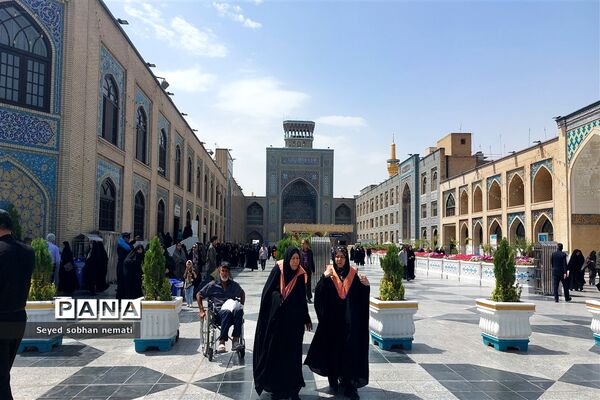 حال و هوای حرم امام مهربانی‌ها در روز زیارتی مخصوص امام رضا (ع)