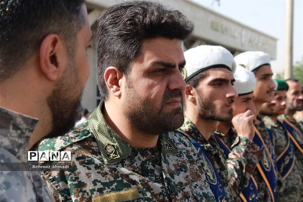 آیین تشییع شهید مدافع امنیت «سجاد امیری» در کرمانشاه