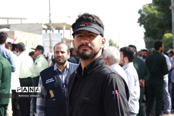 آیین تشییع شهید مدافع امنیت «سجاد امیری» در کرمانشاه