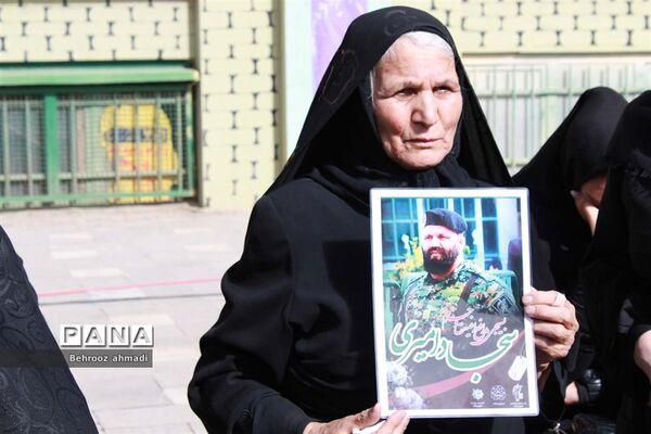 آیین تشییع شهید مدافع امنیت «سجاد امیری» در کرمانشاه