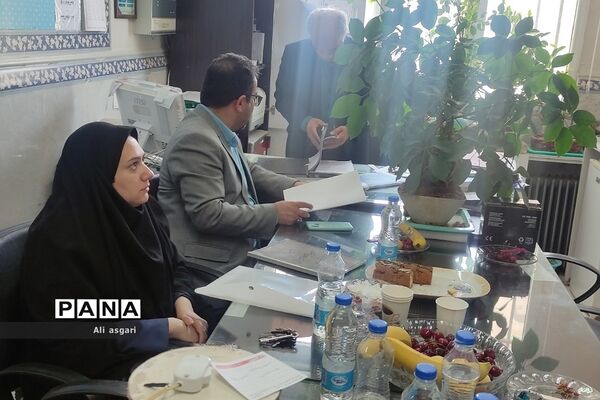 بازدید کارشناسان معاونت برنامه‌ریزی و مدیریت مدارس سازمان پرورش استعدادهای درخشان از دبیرستان دارالفنون شهریار