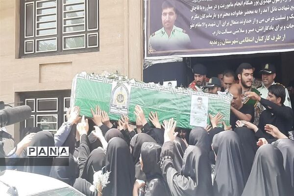 تشییع باشکوه پیکرشهید رسولی مهدوی‌پور