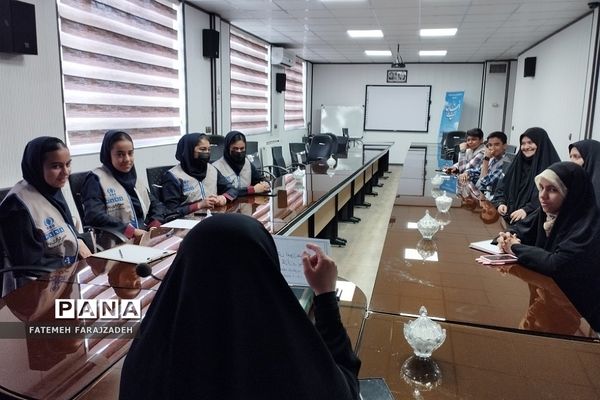 نشست دانش‌آموز خبرنگاران پانا منطقه فشافویه