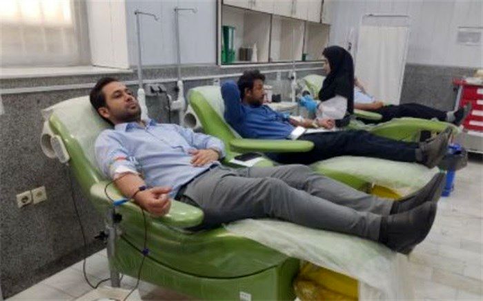 کارکنان آموزش و پرورش استان بوشهر خون اهدا کردند