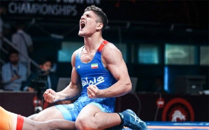 قهرمانی مقتدرانه تیم کشتی آزاد نوجوانان ایران در آسیا